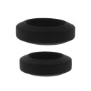 Hidden Desire Double Stackers Silicone C-Rings Set L 2 Pieces