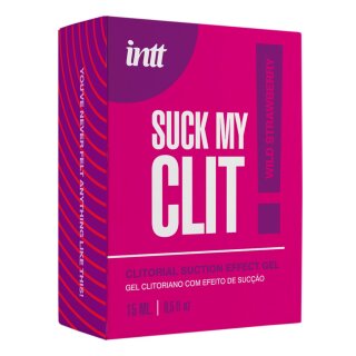 intt Suck My Clit Wild Strawberry Stimulationsgel 15 ml