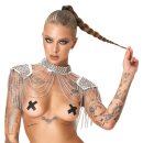 You2Toys Bad Kitty Kettenkragen mit Spikes Silberfarben