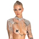 You2Toys Bad Kitty Chain Collar with Spikes Silver