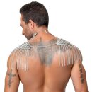 You2Toys Bad Kitty Chain Collar with Spikes Silver