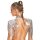 You2Toys Bad Kitty Chain Collar with Spikes Silver