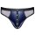 Svenjoyment Wetlook Riostring mit Netz-Einsätzen Dunkelblau L
