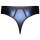 Svenjoyment Wetlook Riostring mit Netz-Einsätzen Dunkelblau L