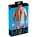 Svenjoyment Striped Pants with Wrist Cuffs Blue White S