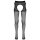 Cottelli Collection Open Style Suspender Tights 20 DEN Black L/XL