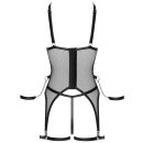 Cottelli Collection Strapshemd Set mit Handfesseln M Schwarz