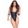 Cottelli Collection Bondage Body mit Armfesseln S Schwarz
