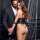 Cottelli Collection Bondage Body mit Armfesseln S Schwarz
