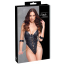Cottelli Collection Bondage Body with Wrist Cuffs M Black