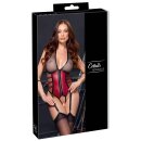 Cottelli Collection Bondage Suspender Body with Wrist...