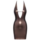 Cottelli Collection Neckholder-Minikleid mit String Roségold-Kupfer L