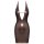 Cottelli Collection Neckholder-Minikleid mit String Roségold-Kupfer XL