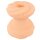 Gina Glitter 4 Function Toy Cock Ring and Masturbator Transparent 7 cm