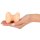 Gina Glitter 4 Function Toy Cock Ring and Masturbator Transparent 7 cm