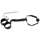 You2Toys Bad Kitty Bondage Set with Anal Hook and Gag Black
