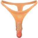 You2Toys Strap-on-String mit Doppel-Dildo Natur