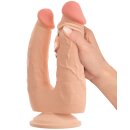 You2Toys Nature Skin Doppel-Naturdildo 20 cm