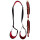 You2Toys Bad Kitty Neck-Thigh Restraint Set Black Red