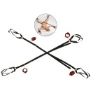 You2Toys Bad Kitty Bett- und Türfessel-Set Schwarz Rot
