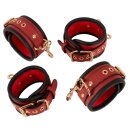 You2Toys Bed Bondage Set Black Red