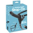 You2Toys RC Vibrating Double Strap-On with Remote Control