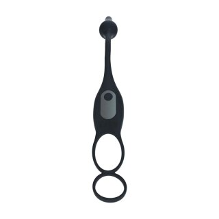 Levelz Vibrierender Prostata Stimulator mit Penis- und Hodenring