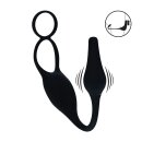 Levelz Vibrierender Prostata Stimulator mit Penis- und Hodenring