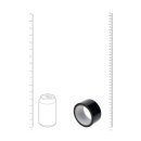 Ouch! PVC Non-Stick Tape 20 m Black