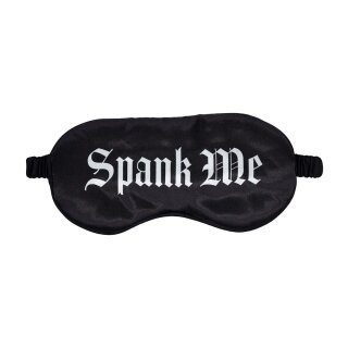 Shots-Ouch Satin Augenmaske Schwarz