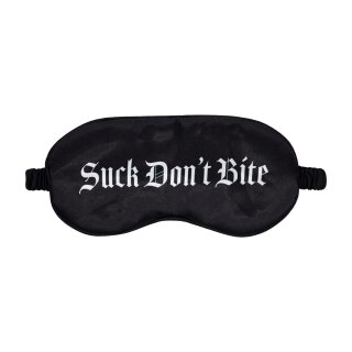 Shots-Ouch Satin Augenmaske Schwarz