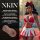 Xkin Pinup Dolls Cheerleader Cutie Cherry Splitz Large Masturbator Brown