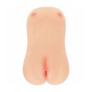 Xkin Raw Slitline Large Masturbator Beige