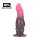 Shots Ouch Hellspawn Silicone Dildo Red/Black 20 cm