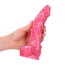 Shots Ouch Imp Demon Silicone Dildo Red 18.5 cm