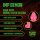 Shots Ouch Imp Demon Silicone Dildo Red 18.5 cm