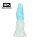 Shots Ouch Vein Master Silicone Dildo Blue/White 18.5 cm