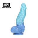Shots Ouch Deep Sea Hydra Silicone Dildo Blue 18 cm