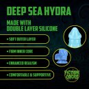 Shots Ouch Deep Sea Hydra Silicone Dildo Blue 18 cm