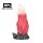 Shots Ouch Space Night Fiend Dildo Silikon Rot/Weiß 18 cm