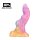 Shots Ouch Rainbow Invader Silicone Dildo Rainbow 19 cm