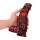 Shots Ouch Dark Lycan Spawn Silicone Dildo Red/Black 18.5 cm