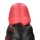 Shots Ouch Infernal Demon Dildo Silikon Rot/Schwarz 21,5 cm