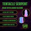 Shots Ouch Tentacle Serpent Anal Snake Dildo Lila/Blau 50 cm