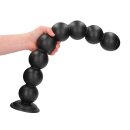 Ouch! Balls of Lust Anal Plug 58 cm Black