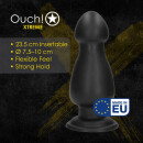 Ouch! Overdrive Anal Plug 25,5 cm Black