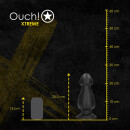Ouch! Overdrive Anal Plug 25,5 cm Black