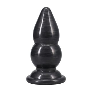 Doc Johnson Double Payload Butt Plug Schwarz