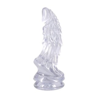 Doc Johnson Invader Fantasy Dildo 21,60 cm Transparent