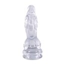 Doc Johnson Invader Fantasy Dildo 21,60 cm Transparent